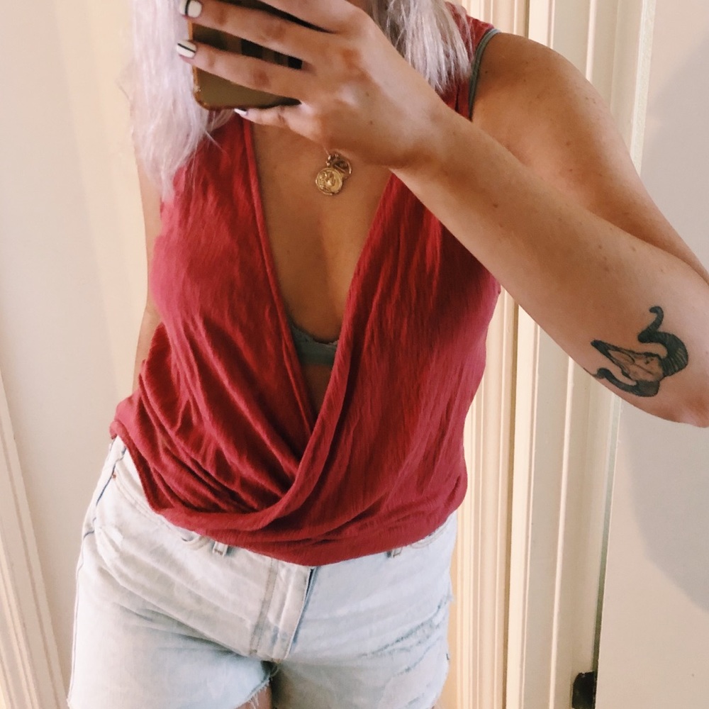 Urban Outfitters Surplice Tank